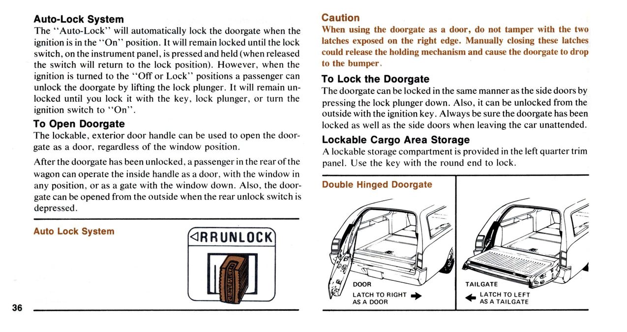 1976 Chrysler Owners Manual Page 7